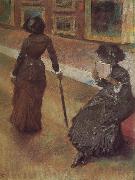 Mis Cessate in Louvre Edgar Degas
